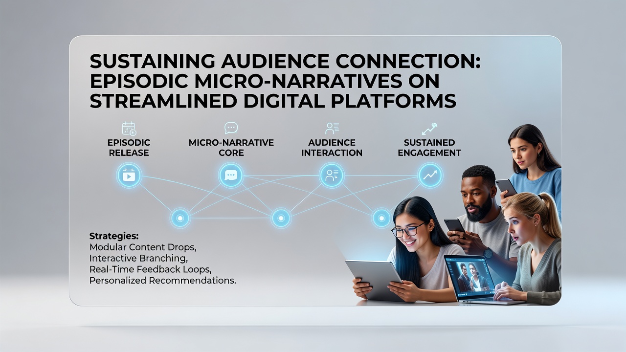 Strategies for Sustaining Audience Connection via Episodic Micro-Narratives on Streamlined Digital Storytelling Services